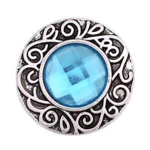 Blue Snap For Snap Jewelry